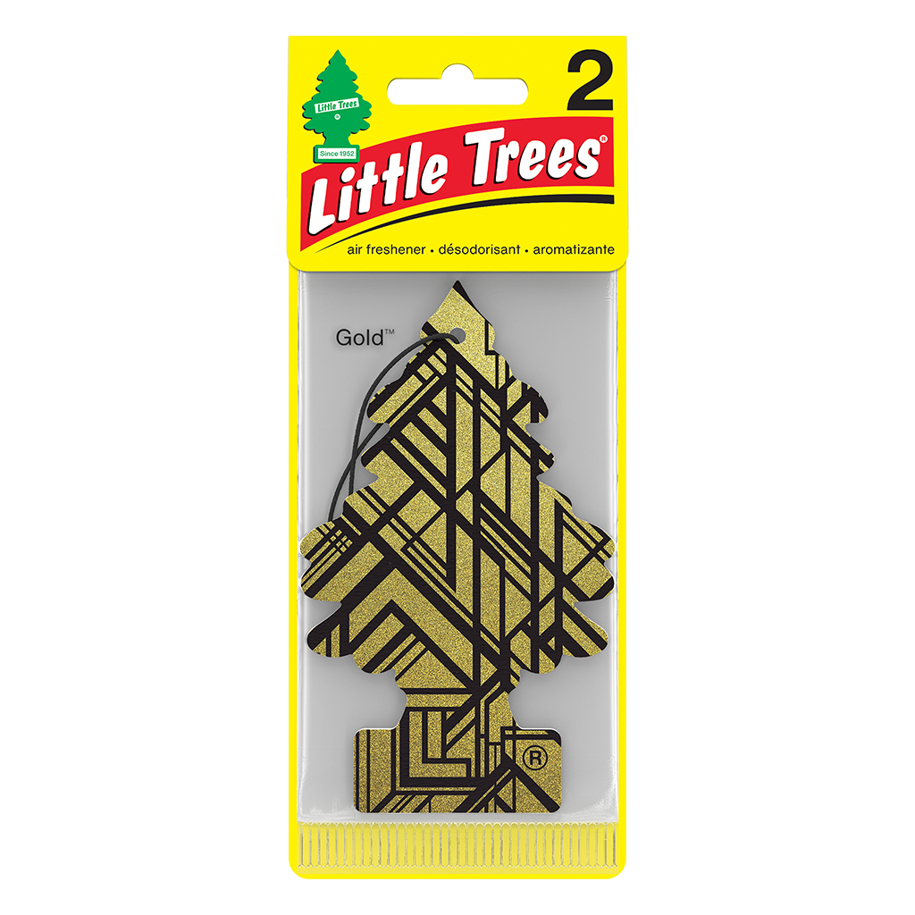 Little Tree Air Freshener 2 Pack - Gold