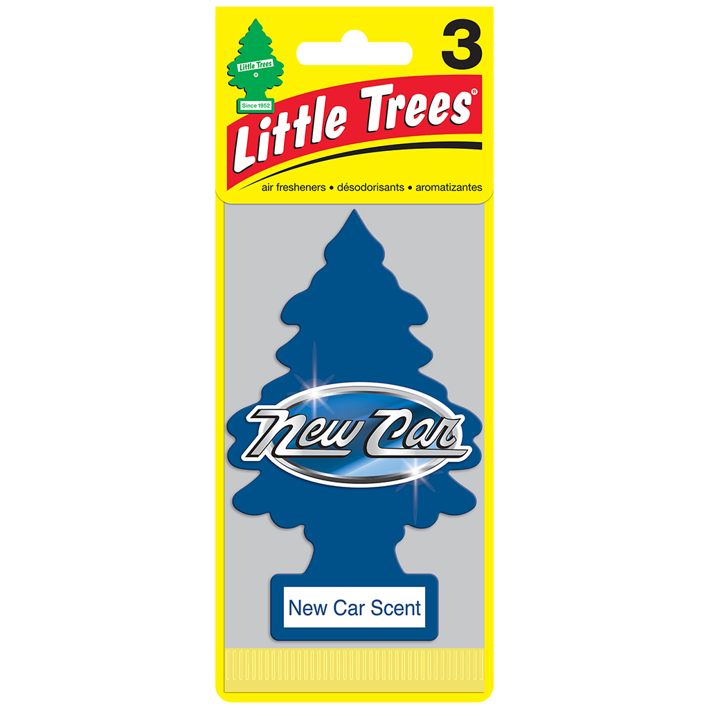 Little Tree Air Freshener 3 Pack - New Car