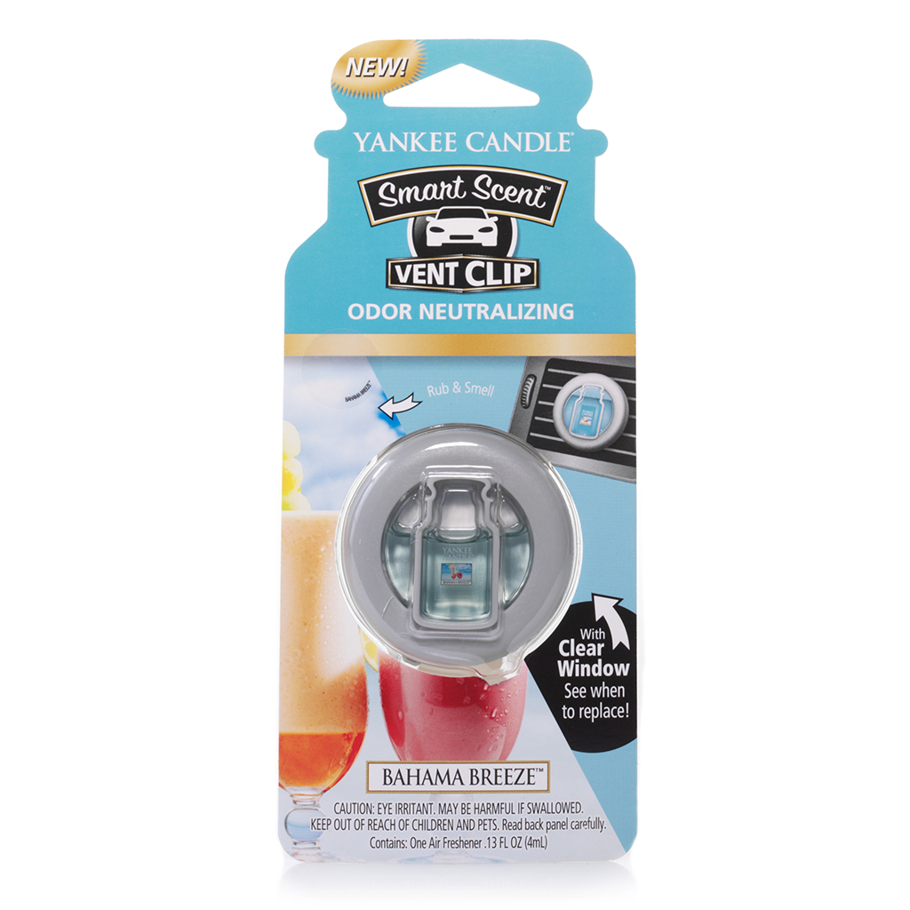 Yankee Candle Vent Clip Air Freshener - Bahama Breeze