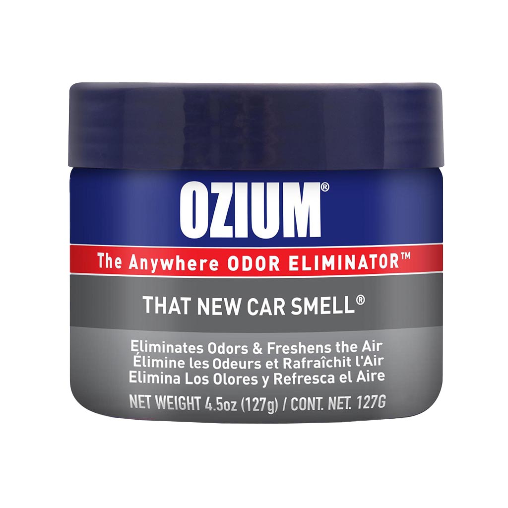 Ozium Air Sanitizer Gel Can 4.5 Ounce - New Car