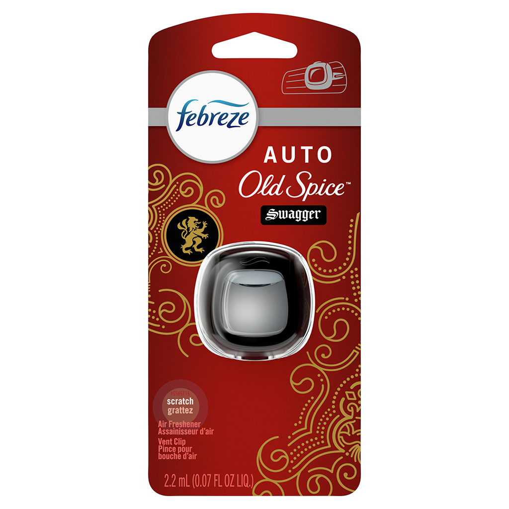 Febreze Auto Vent Air Freshener - Old Spice Swag