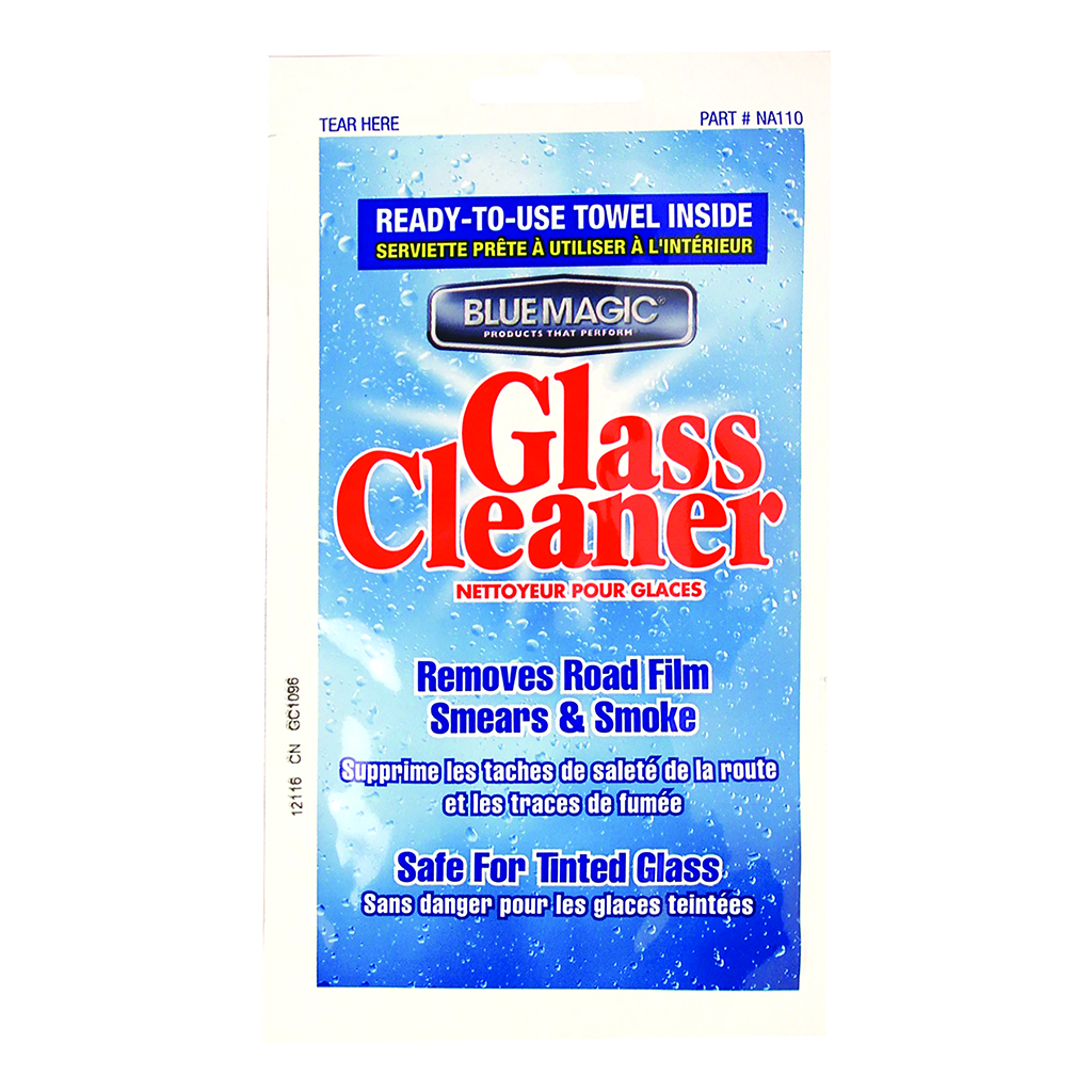 Blue Magic Glass Cleaner Towelette