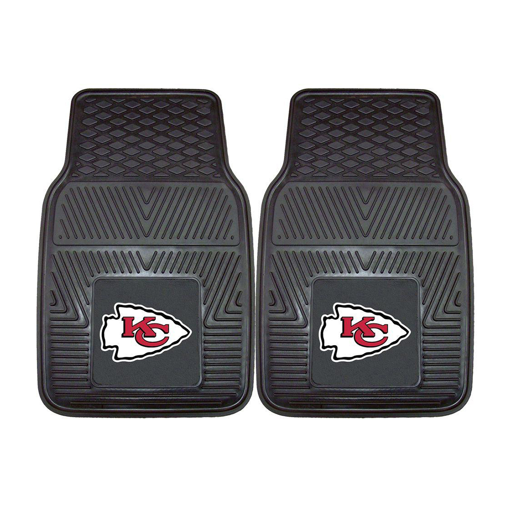 2 Piece All Weather Car Mat - Kansas City Chiefs