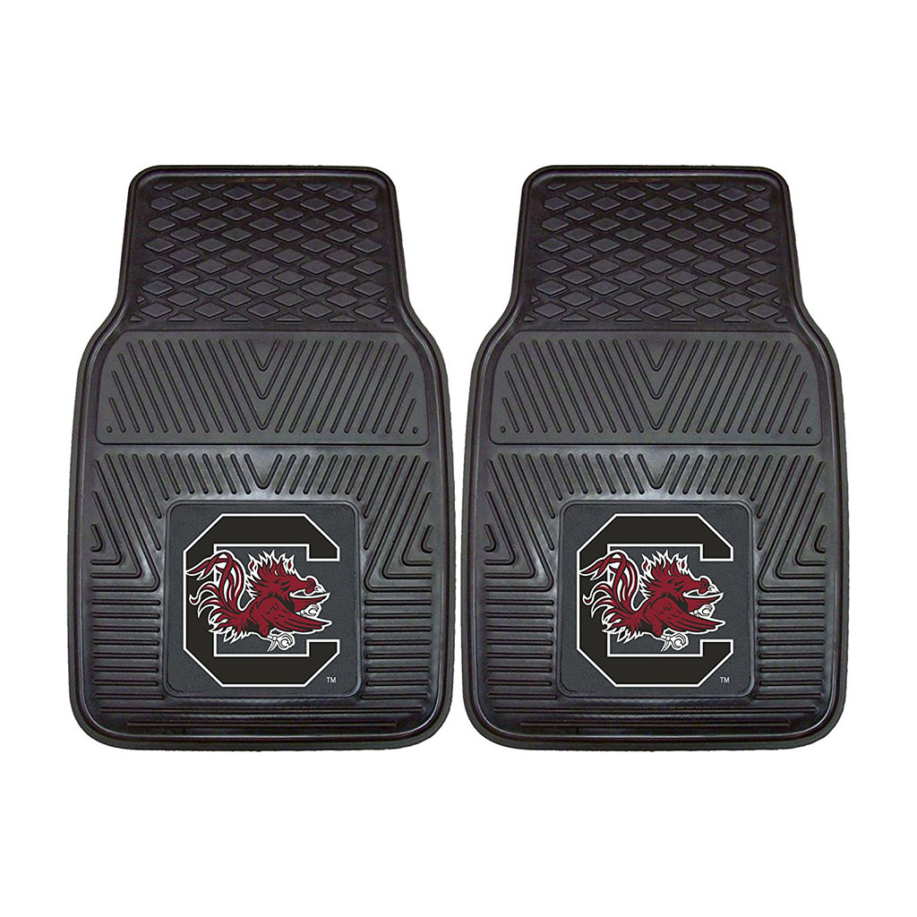 2 Piece All Weather Car Mat - University of South Carolina