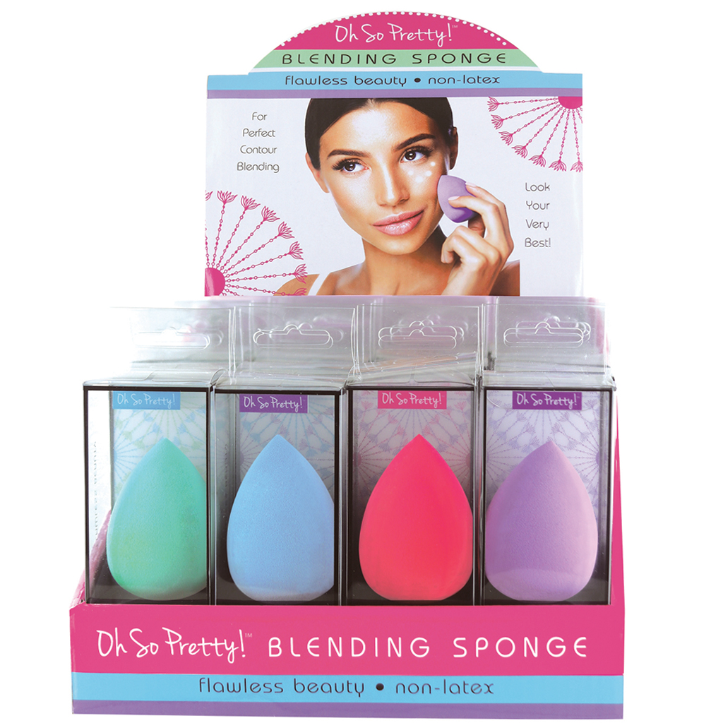 Oh So Pretty Blending Sponge Display - 24 Piece