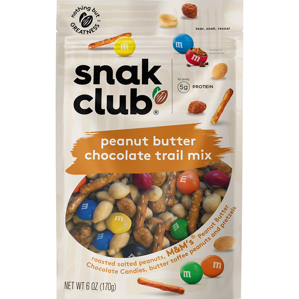 Snak Club Peanut Butter Chocolate Trail Mix