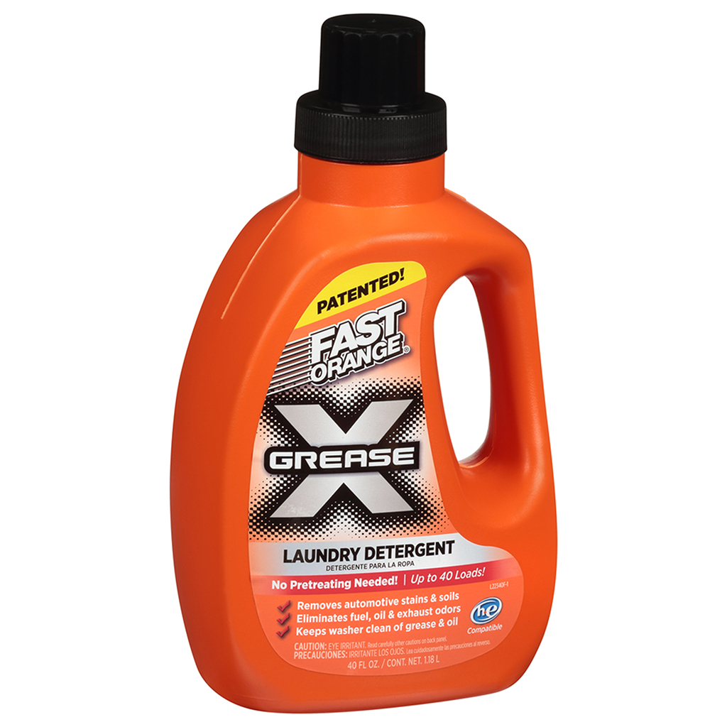 Fast Orange Grease X Microfiber/Mechanic's Laundry Detergent 40 oz