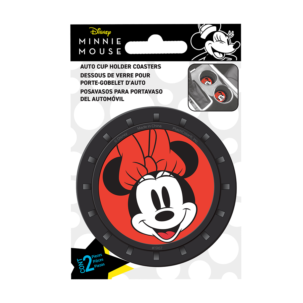 Auto Coaster -- Disney Minnie Mouse 2 Pack