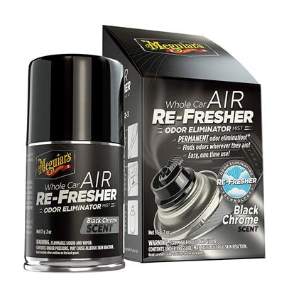 Odor Eliminator Mist 2 ounce- Black Chrome