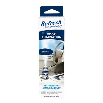 Refresh Odor Eliminator 3.0 Ounce Fogger Air Freshener - New Car