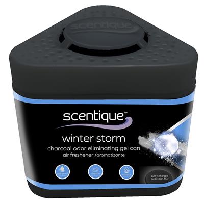 Scentique Odor Eliminating Charcoal Gel Air Freshener - Winter Storm