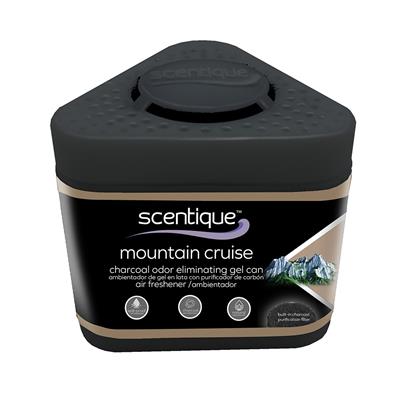 Scentique Odor Eliminating Charcoal Gel Air Freshener - Mountain Cruise