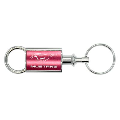 Colored Valet  Keychain - Mustang