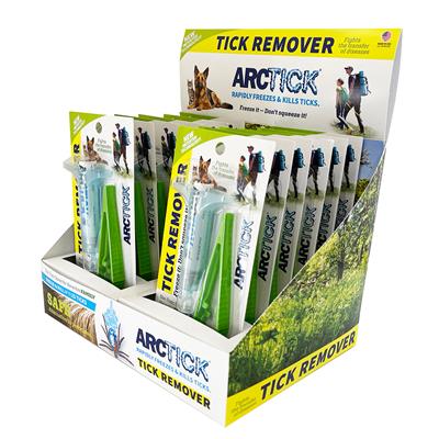 ArcTick Tick Remover Display - 12 Piece