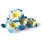 FRSH Floral Necklace Hanging Air Freshener - Hawaiian Breeze