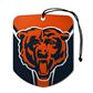 Sports Team Paper Air Freshener 2 Pack - Chicago Bears