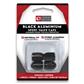Luxury Driver Black Aluminum Sport Valve Caps
