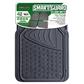 Arrow Tech All Weather 4 Piece Car Mat with Grey Heel Pad - Grey