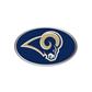 Chrome Auto Emblem - Saint Louis Rams