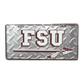 License Tag-  Florida State - Diamond Cut